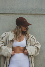 Load image into Gallery viewer, Brown Cotton "Akira" Cap