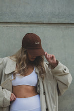 Load image into Gallery viewer, Brown Cotton "Akira" Cap