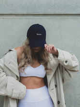 Load image into Gallery viewer, Navy Blue Cotton "Akira" Cap